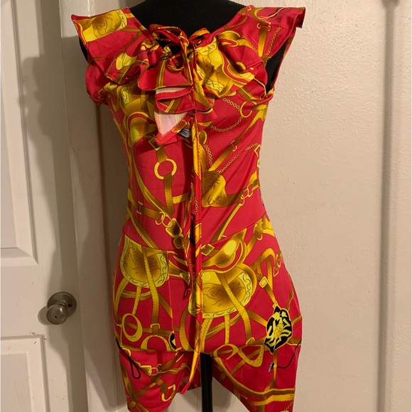 Short Pink Romper - Picture 2 of 2